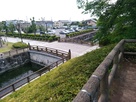 壬生城の土塁からの眺望