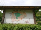 田中城跡案内マップ