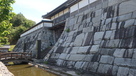 亀田城模擬大手門(横から)