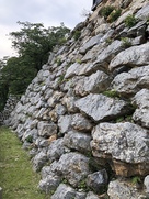 築城当時の石垣