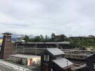 天守台と富士山、稲荷櫓…