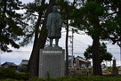 桜井三郎左衛門の像…
