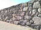 松代城　本丸の石垣