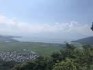 山頂からの眺望(琵琶湖方面)