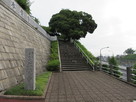 青木城跡の本覚寺入口…