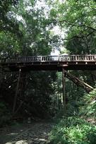 本丸への木橋