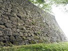 村上城本丸の石垣…