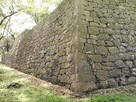 村上城本丸の石垣…