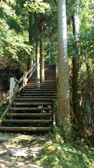 木造の階段