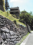 尼ヶ淵の石垣と南櫓