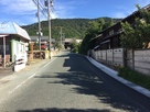 赤岩寺への参道…