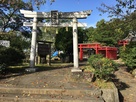 城山神社入り口…