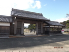 徳島城：鷲の門…