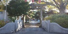 和楽備神社の太鼓橋…