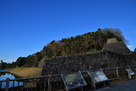 鯉喉櫓台からの城址全景…