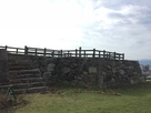 菱櫓跡 石垣