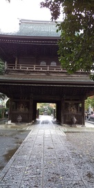 雨の高安寺