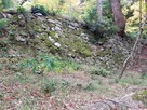 百済寺城の石垣遺構