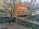 八幡神社の石垣…
