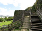 城壁と階段