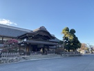 三芳野神社側より本丸御殿を見る