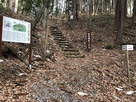 波田山城登り口