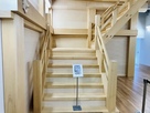 実物大階段模型（下から）　階段体験館…