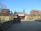 上田城の正面