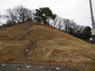 茶臼山　登城口の階段…