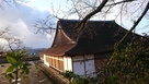 大書院 青山神社の説明書きの後ろ、小高く
