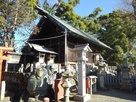 山内一豊生誕の地にある神明生田神社の本殿