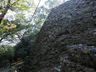 徳島城　本丸の石垣…