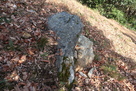 本丸の石垣と思われる石