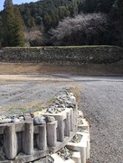 米蔵跡の石垣