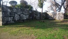 臼杵城　鉄門(くろがねもん)桝型石垣