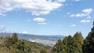 大手北門から富士山を眺む…