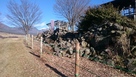 富士見城三の郭の石垣…