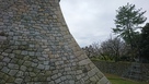 名古屋城天守の石垣…