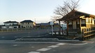 石田堤史跡公園の駐車場…