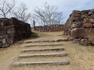 主郭(本丸)の門跡