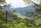 武名ヶ平山頂上から備後方面