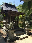 平山李重神社(平山城本丸跡)