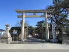 岸城神社の鳥居