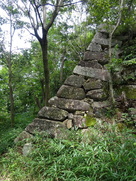 西ノ丸の石垣