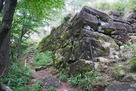 西南角櫓跡の石垣