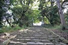 摠見寺 二王門から続く石段と石垣