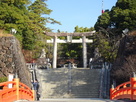 武田神社南側入り口…