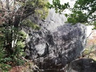 圧巻の巨岩