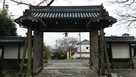 西教寺に移築されている坂本城の城門の裏側…