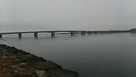 本丸跡から近江大橋を見る…